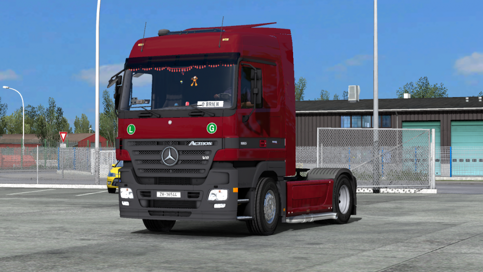 Mercedes Actros mp2