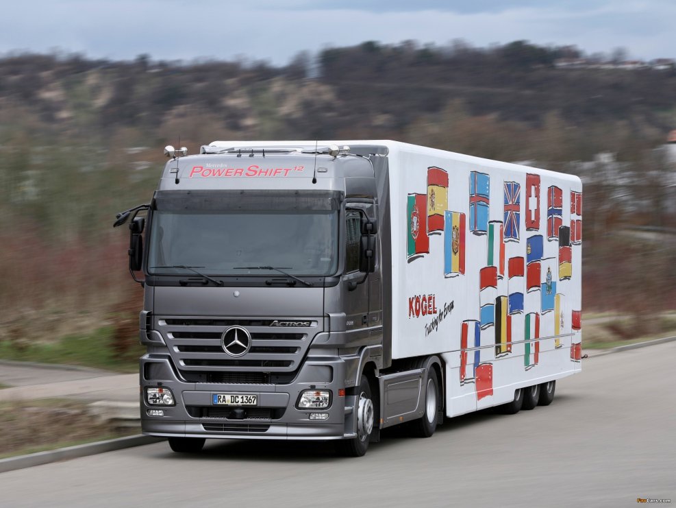 Mercedes Actros mp2 2002