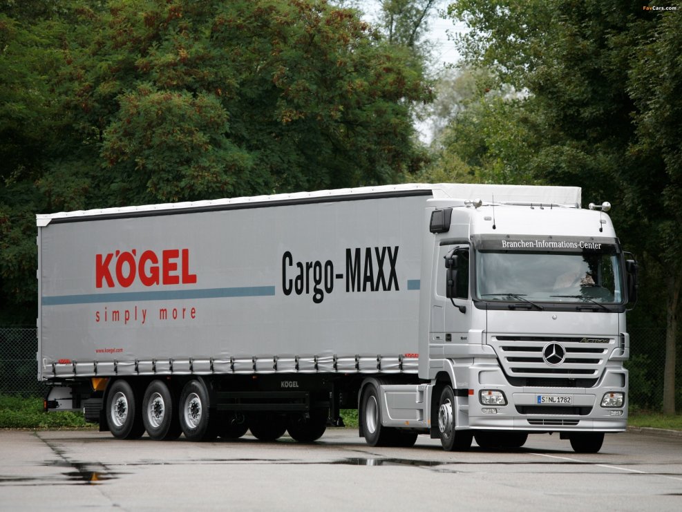 Mercedes-Benz Actros mp2 1844