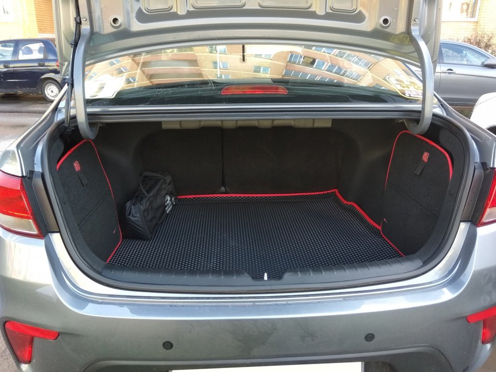 Kia Rio Comfort 2020 багажник