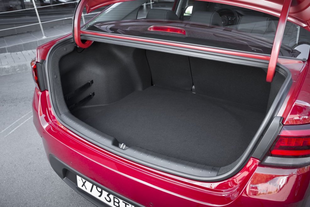 Kia Rio 2019 багажник