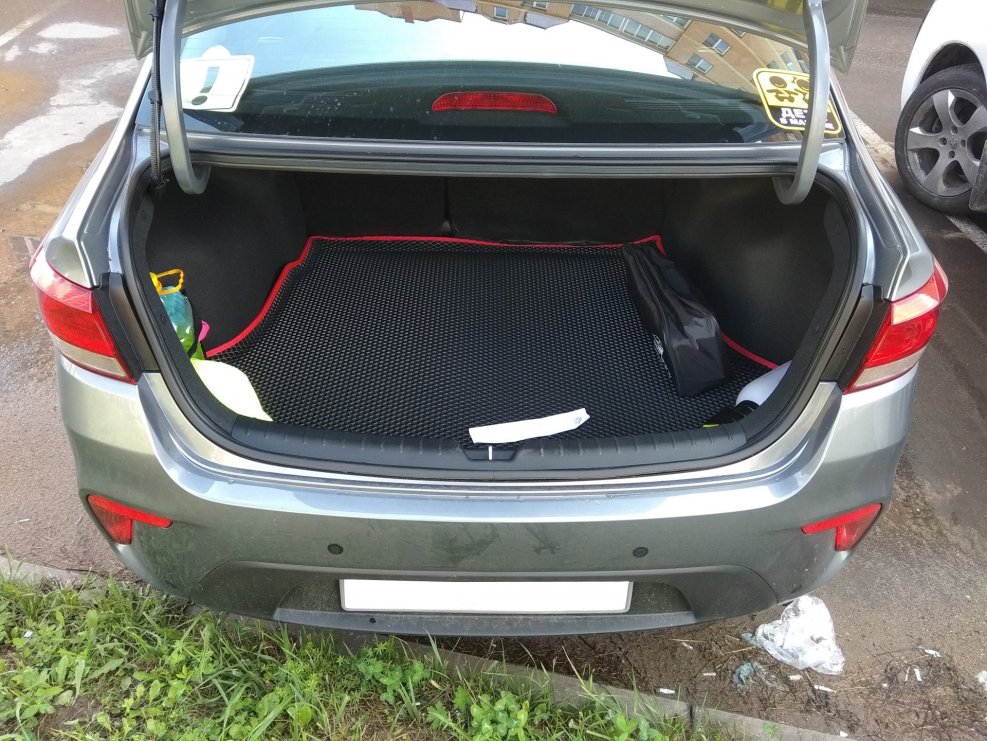 Kia Rio 2019 багажник