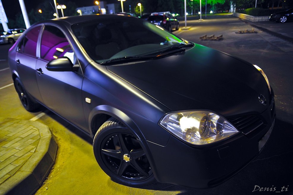 Nissan primera p12 в пленке