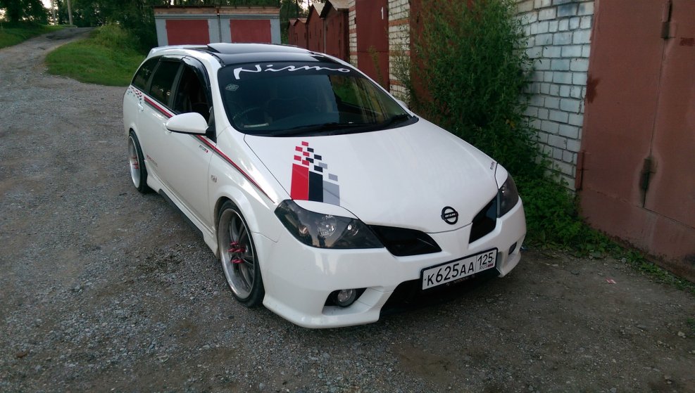 Nissan primera p12 обвес