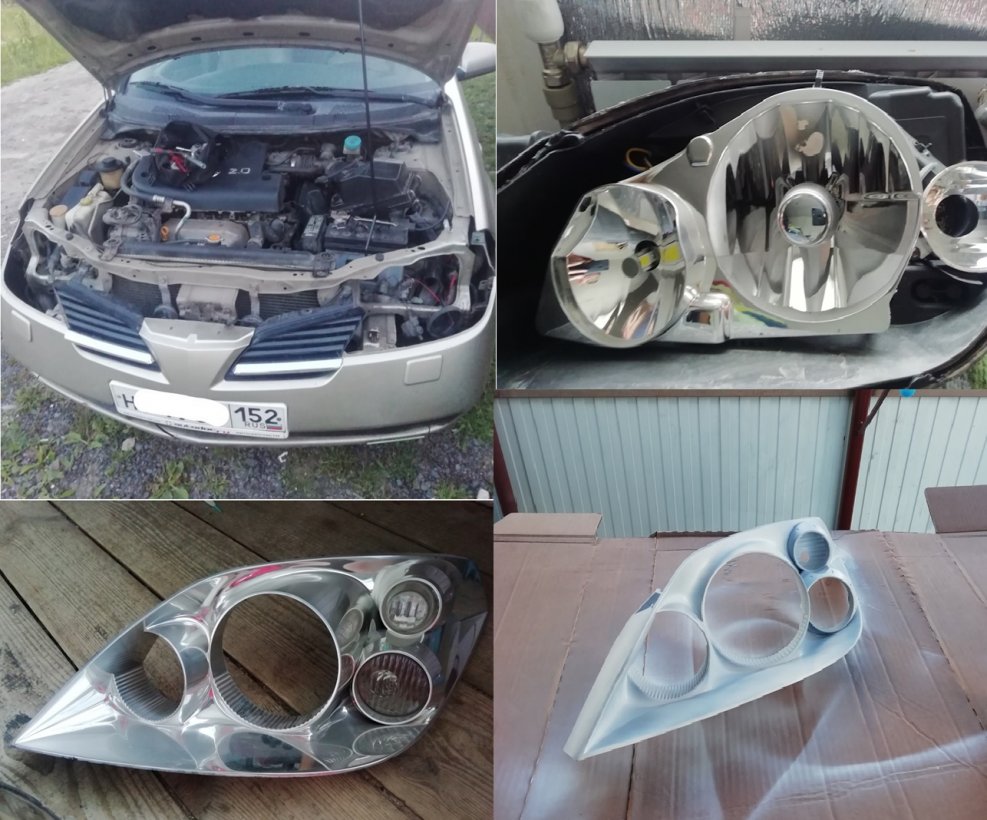Nissan primera p12 тонированная
