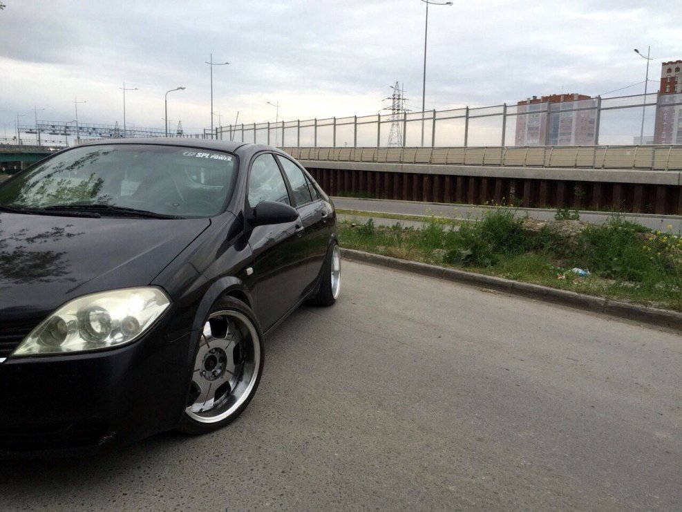Nissan primera p12 оранжевый