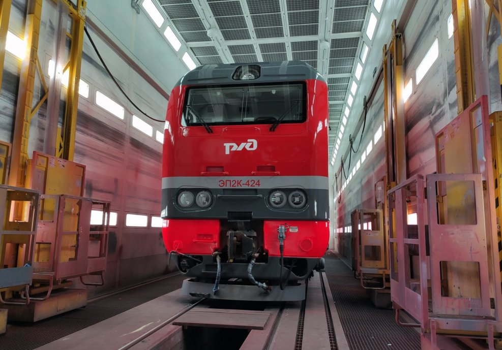 Электровоз Локомотив эп2к