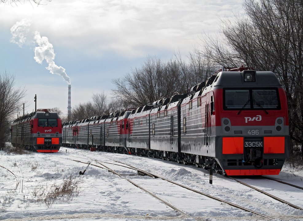 Локомотив 3эс5к Ермак