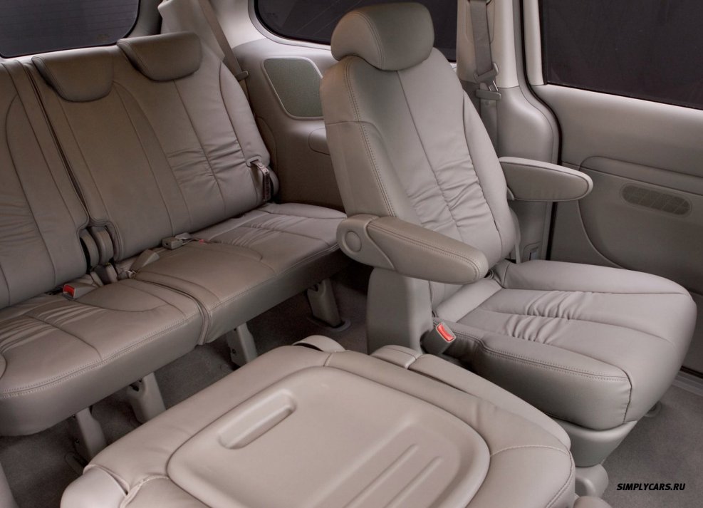 Kia Carnival 2005 интерьер