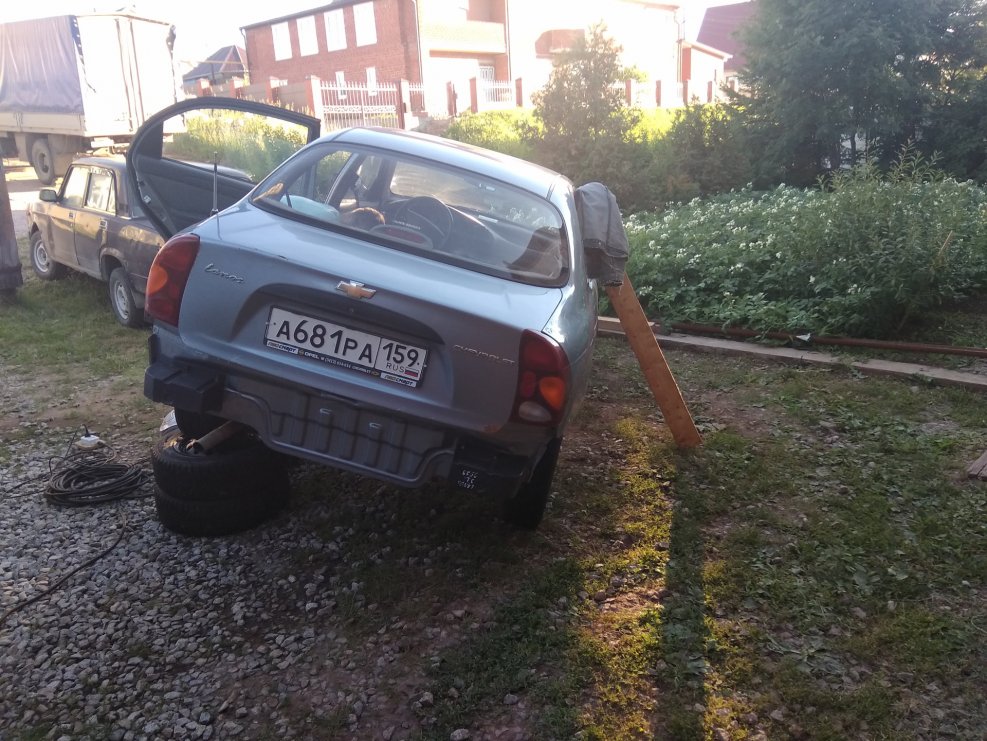 Днище салона Daewoo lanos