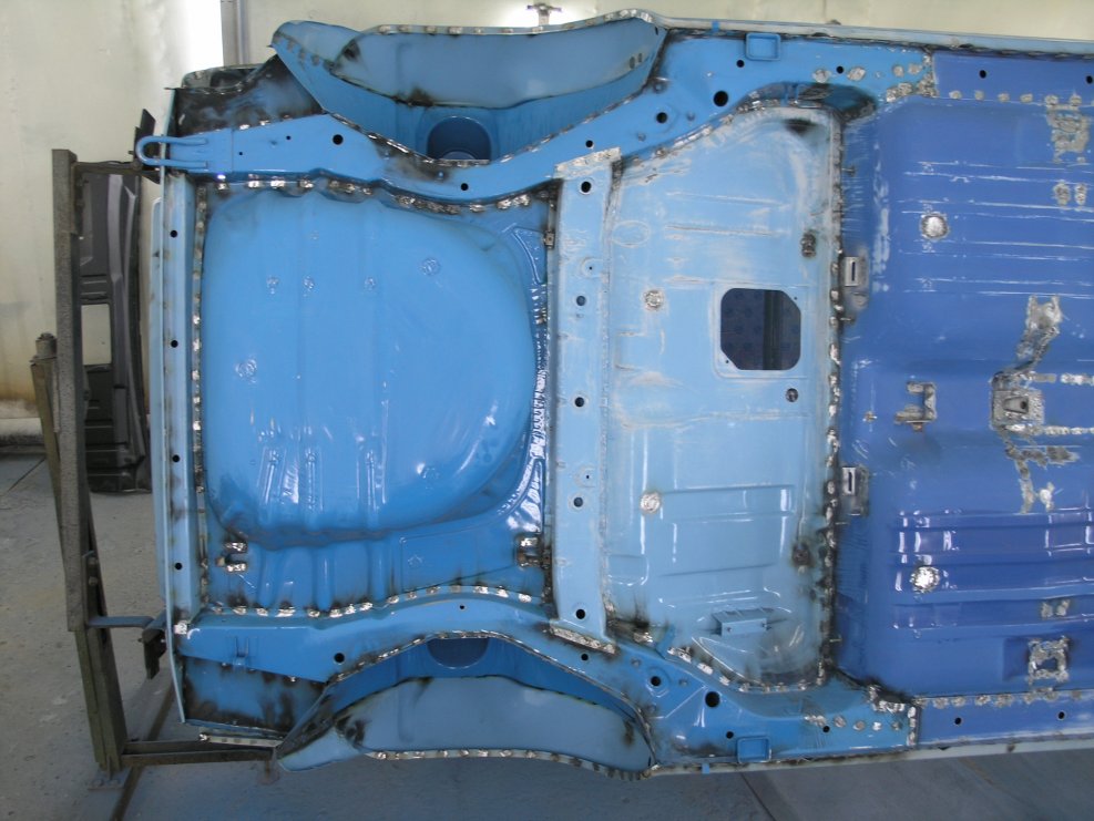 Днище Chevrolet lanos 1