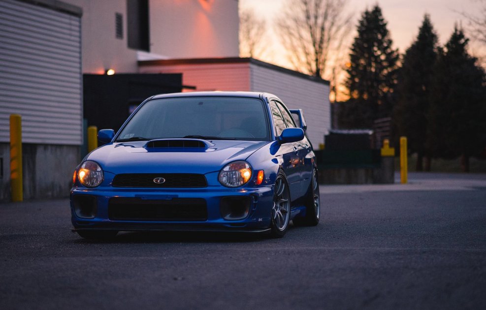 Subaru Impreza WRX STI stance