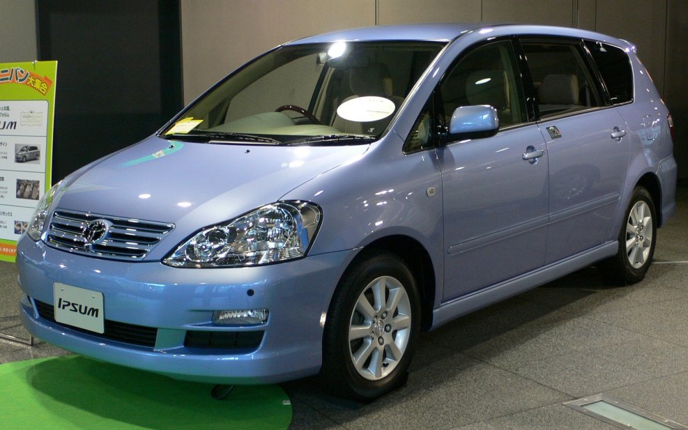 Toyota ipsum 2021