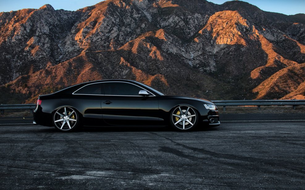 Audi rs7 4k Black