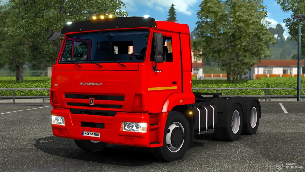 КАМАЗ В евро траке 2