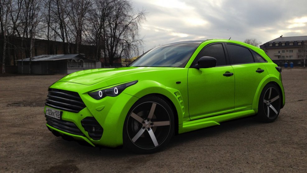 Infiniti fx35 тюнингованная