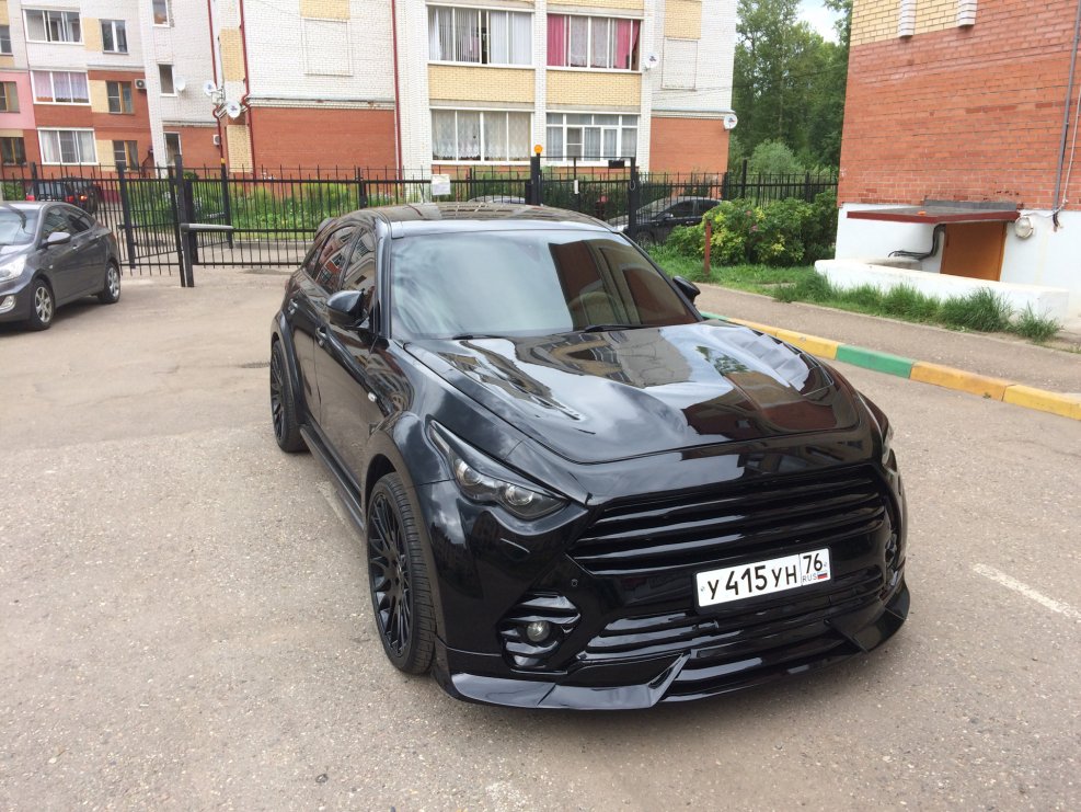 Infiniti fx35 s50 черный