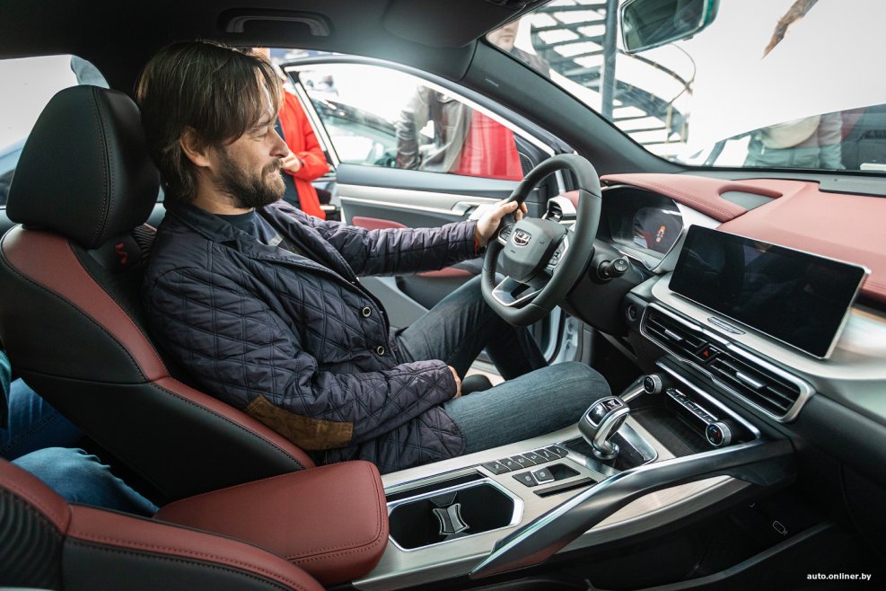 Geely Coolray 2020 салон