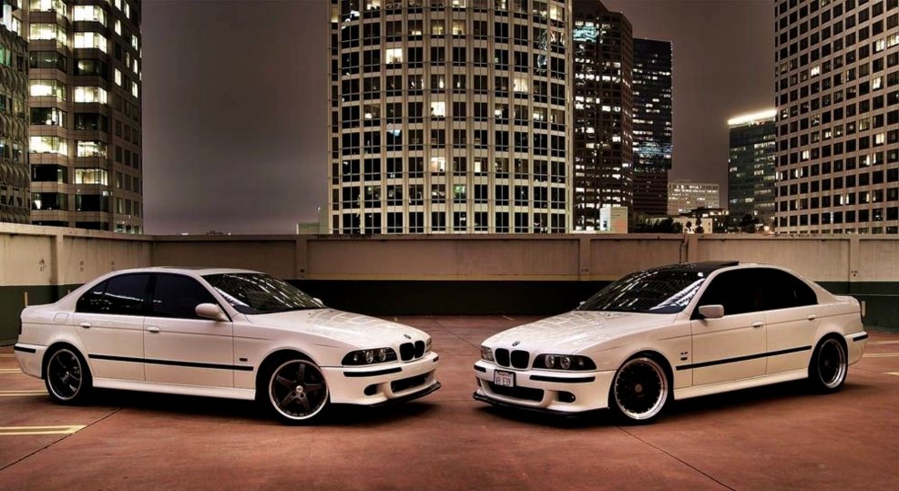 BMW 5 e39 White