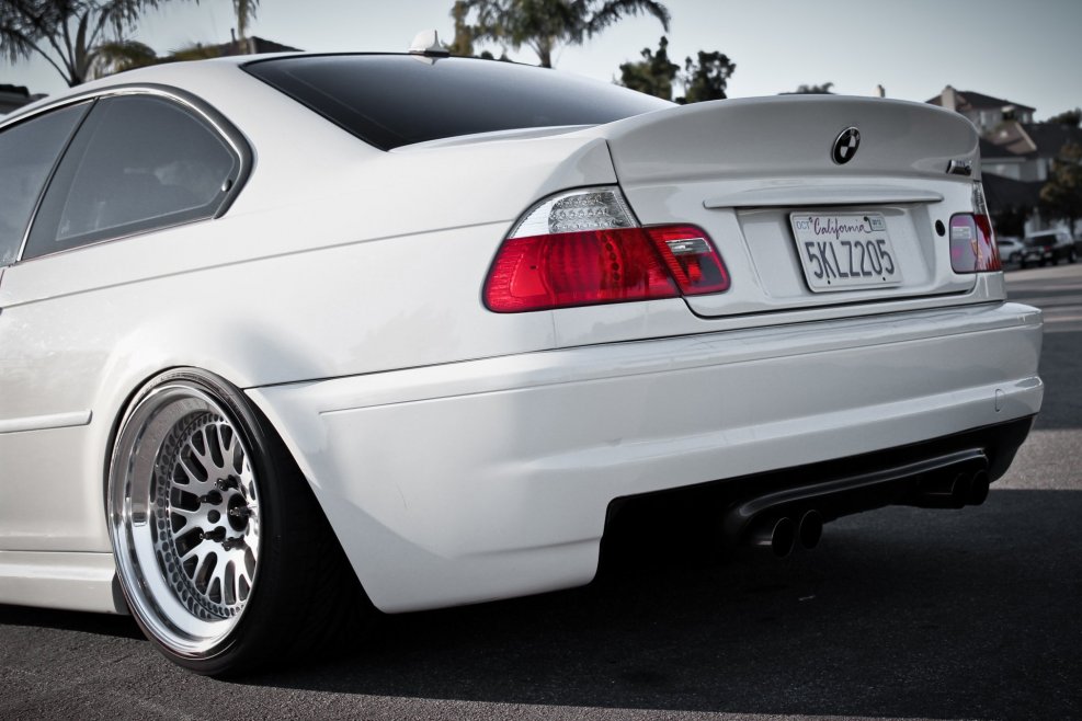 BMW e46 m3 Rear