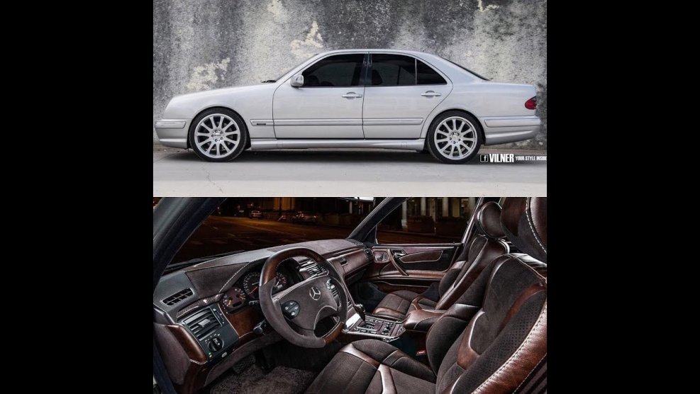 Mercedes w210 e320 Avantgarde салон