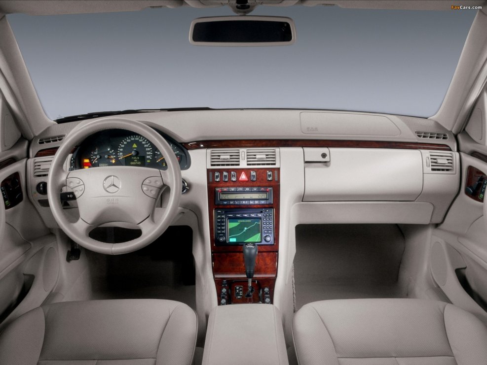 Мерседес Бенц w210 салон