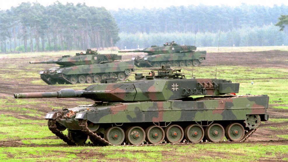Leopard 2a5 Бундесвер