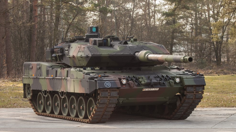 Танк Leopard 2a7+
