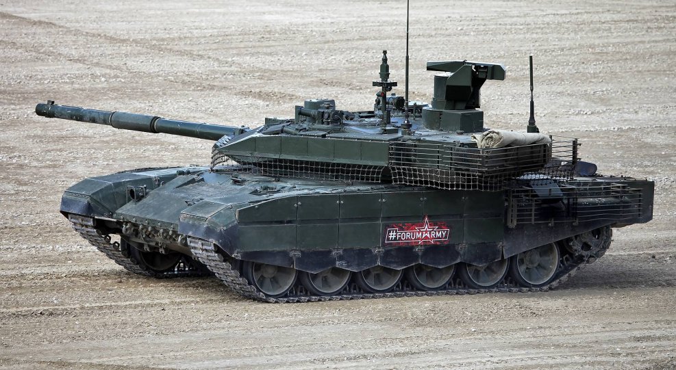 Танк Российской армии т-90м