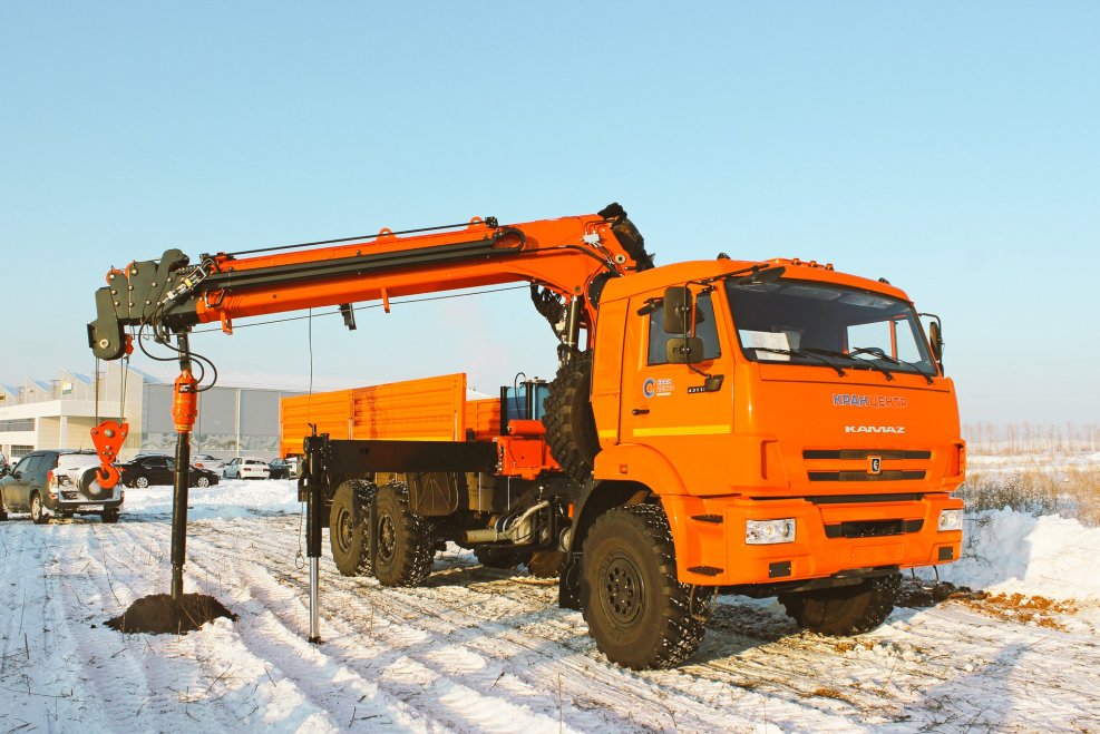 Манипулятор КАМАЗ вездеход 43118