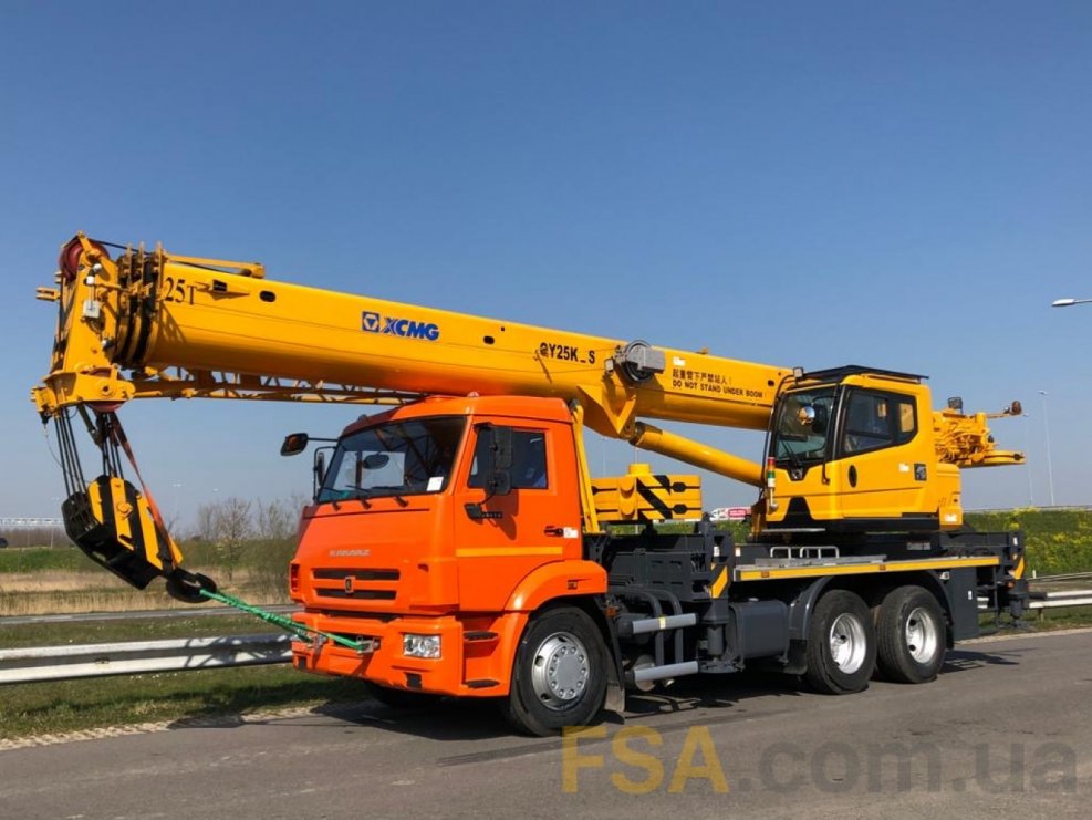 КАМАЗ 65115 кран