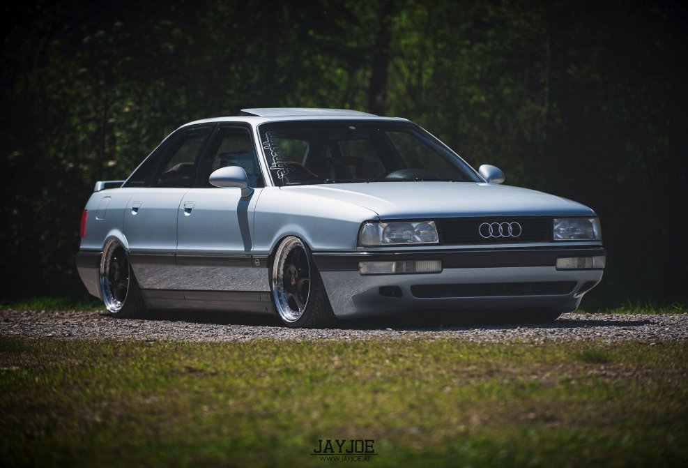Audi 80 b3 stance