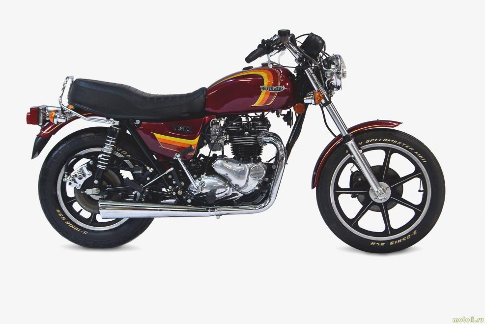 Triumph одноцилиндровый мотоцикл 70-80
