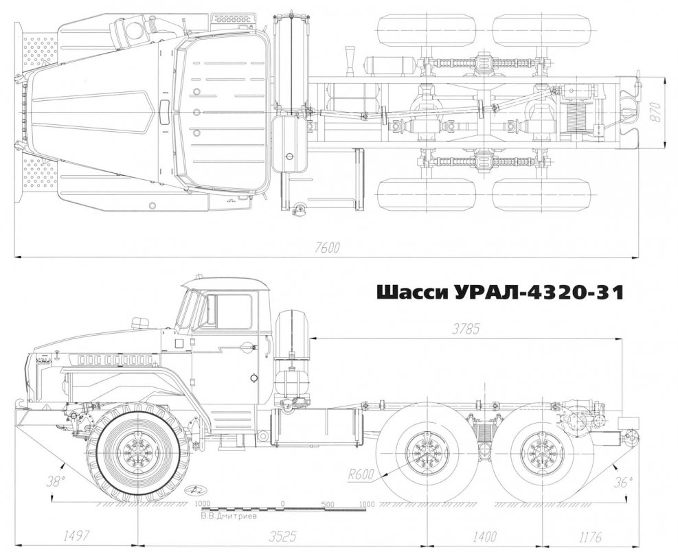 Швеллер Урал 4320