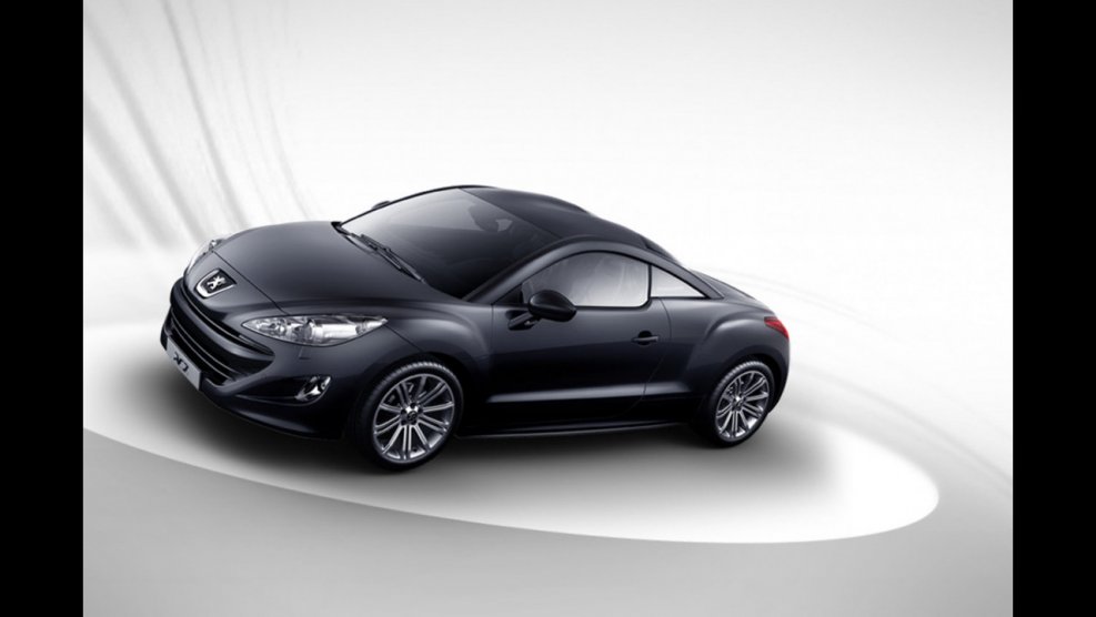 Пежо чёрное 838