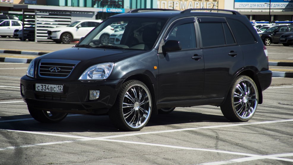 Tiggo 2007 сзади