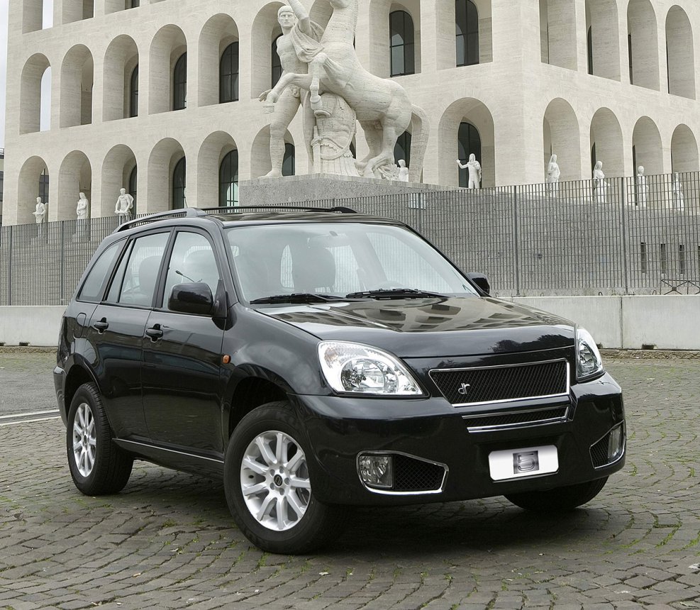 Chery Tiggo t11 на 18 колесах