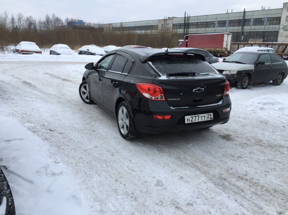 Chevrolet Cruze 2012 черный