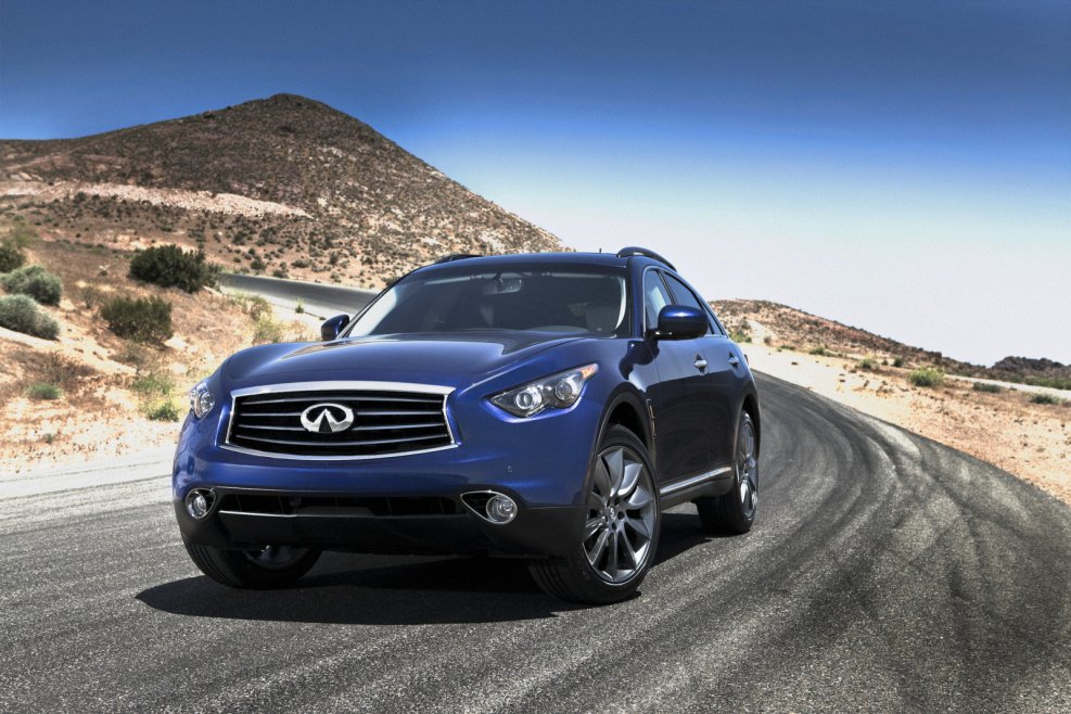 Infiniti q70 противотуманки