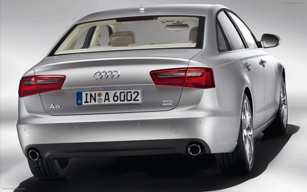 Audi a6 2012 сзади