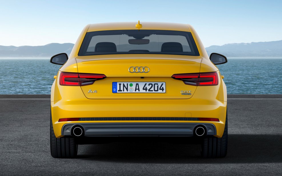 Audi a4 b9 сзади