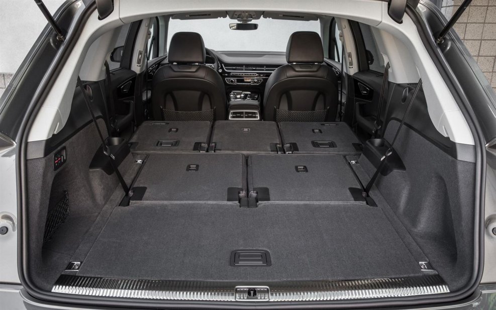 Audi q7 2018 багажник