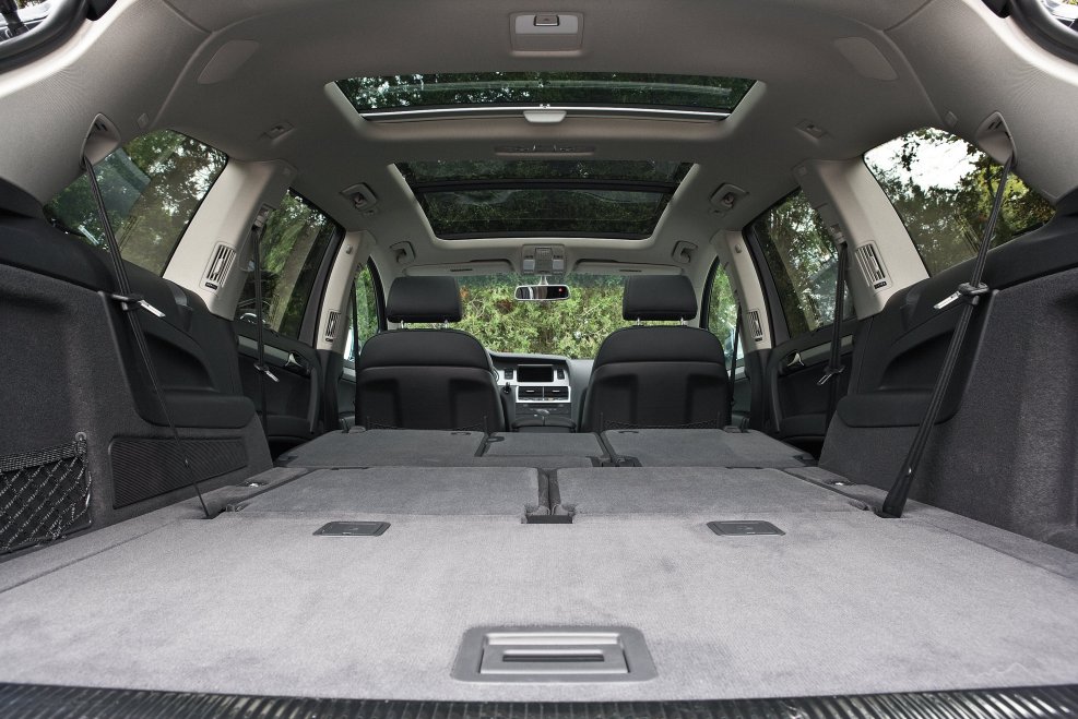 Audi q7 2014 багажник