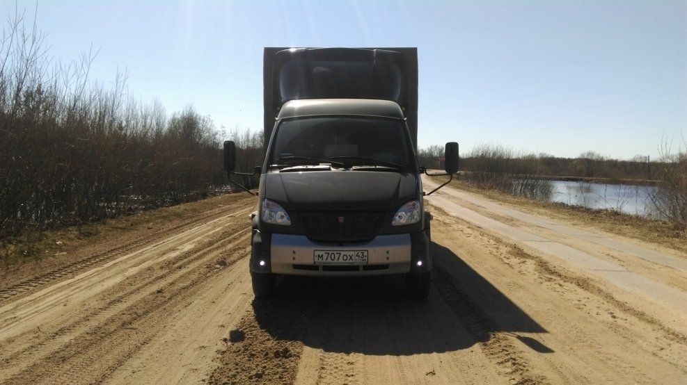 ГАЗ Валдай туманки