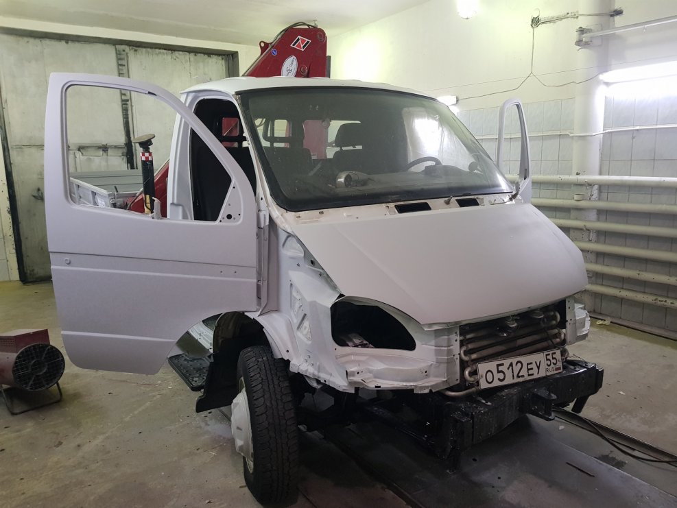 Покраска ГАЗ Валдай