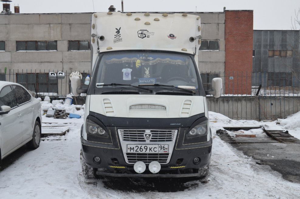 Люстра под бампер Газель