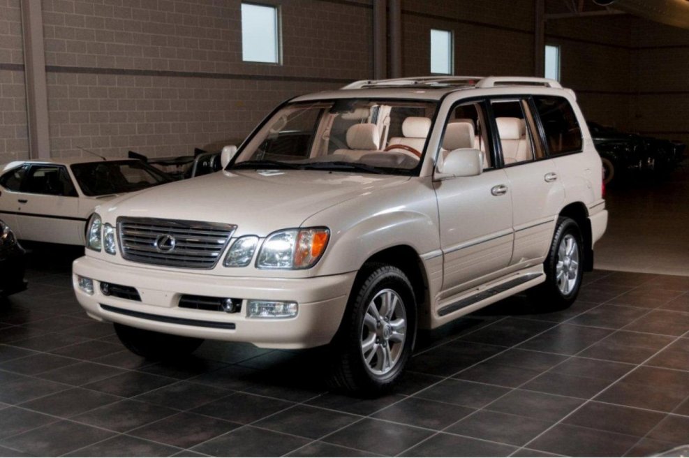 Лексус lx470 бежевый