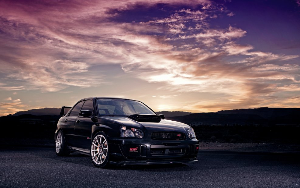 Subaru Impreza WRX STI капот
