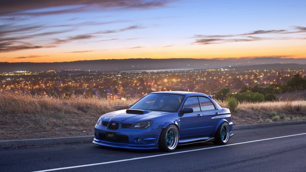 Subaru Impreza обои на телефон