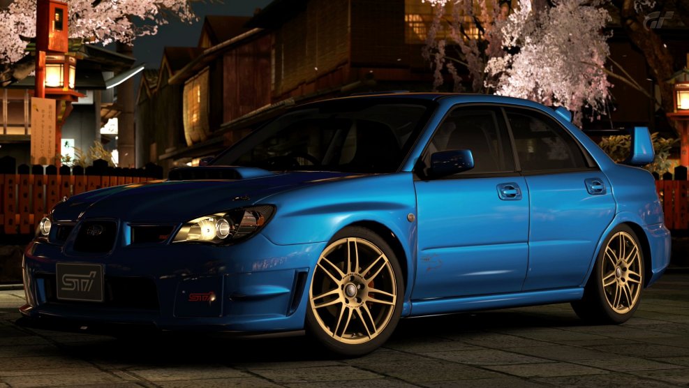 Subaru Impreza WRX STI В играх